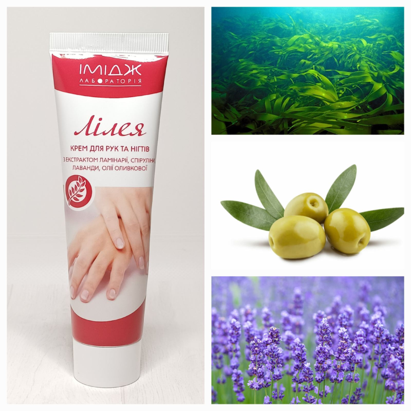  Омолоджуючий крем для рук та нігтів "ЛІЛЕЯ". Офіційний представник ТМ "Імідж лабораторія".